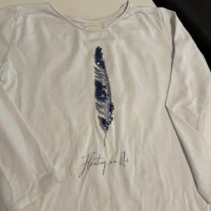 Zara girls long sleeves shirt